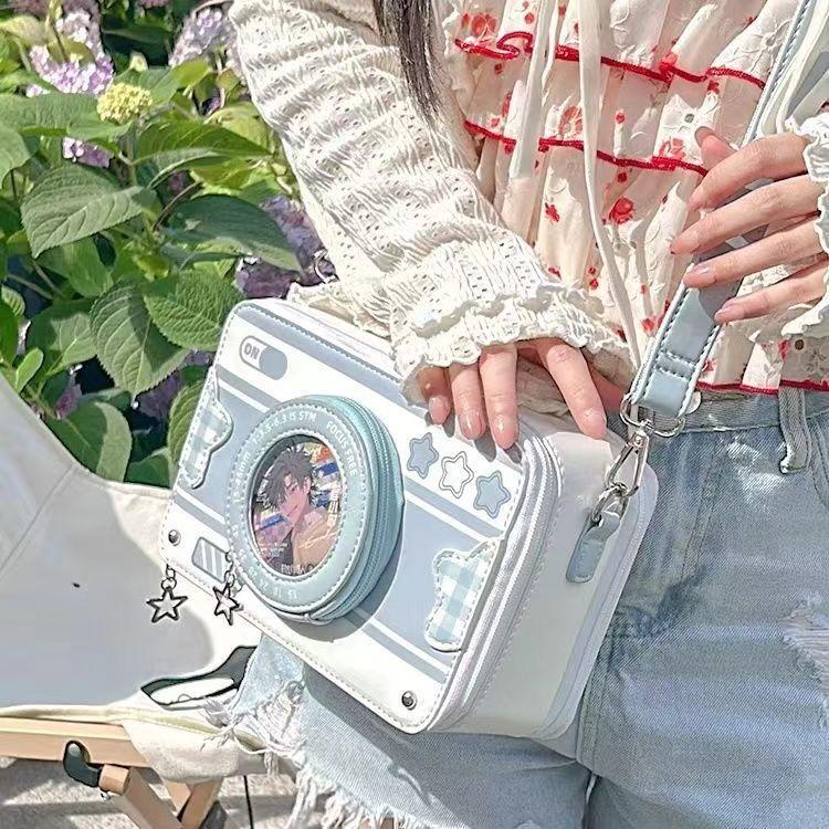 New Popular Design Anime Small Camera Ulzzang Ita Bag Fashionable Cute Girl Shoulder Bag Street Trend Messenger Bag ItaBag