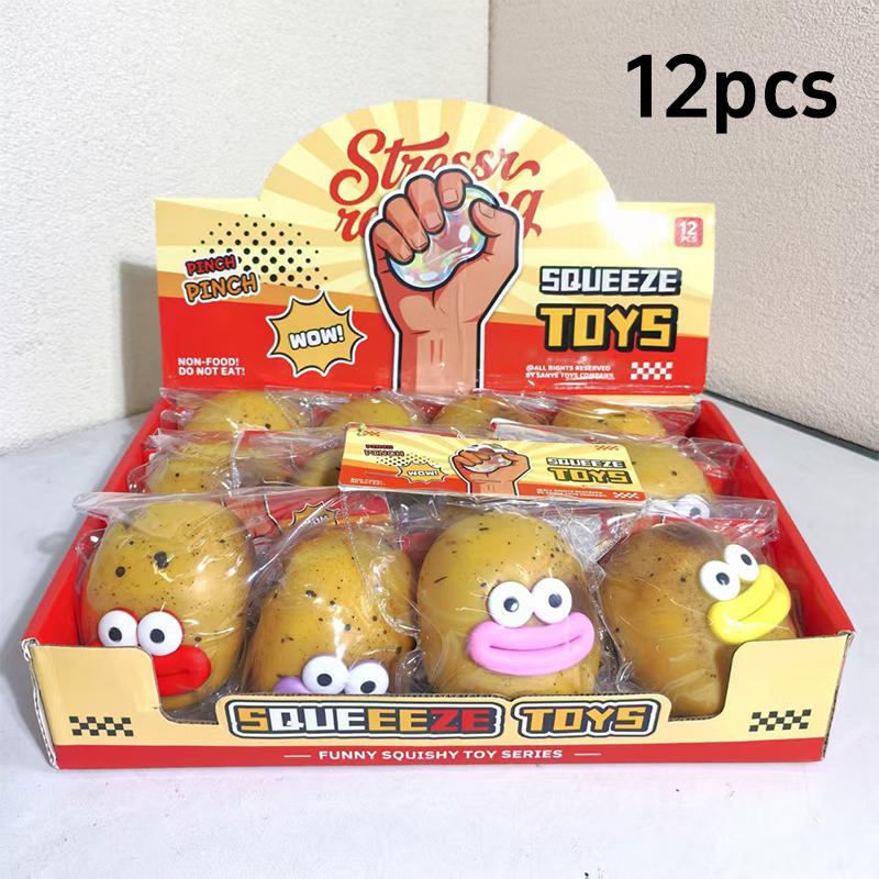 Soft Squishy Potato Stress Relief Decor