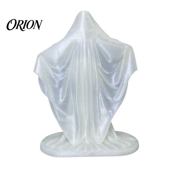 Gothic Style Soft Furnishings 3D Printed Goddess Statue, Minimalist Figurine, Modern Niche Home Accessories Mysterious Sculpture for Office Desk Shelf