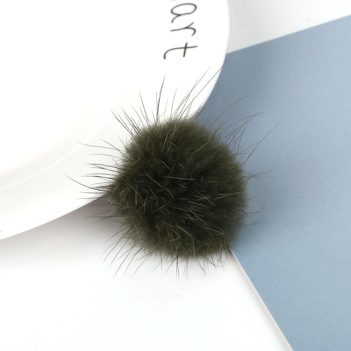 

3,5 см помпоны из норки, меховые шарики, помпон для шитья, вязаный брелок, шарф, обувь, шапки, сделай сам, ювелирные изделия, аксессуары 3.5cm 1pc