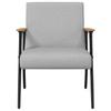 Cloud Grey Armchair Fabric