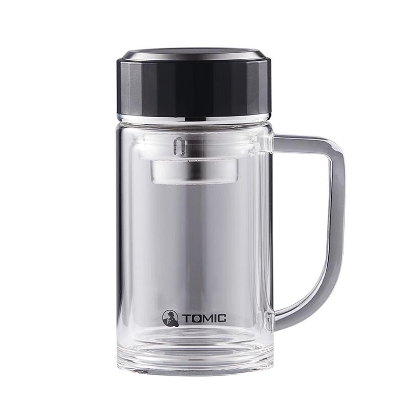 Temake Double-Layer Glass Tea Bottle