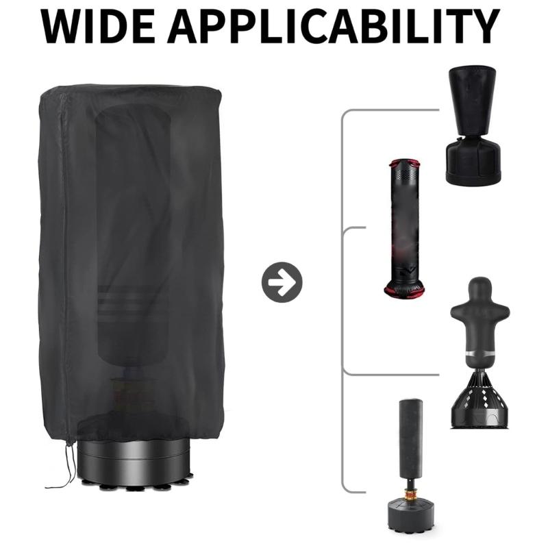 Freestanding Cover Standing Boxing Bag Cover Waterproof Protective Cover for Indoor Outdoor