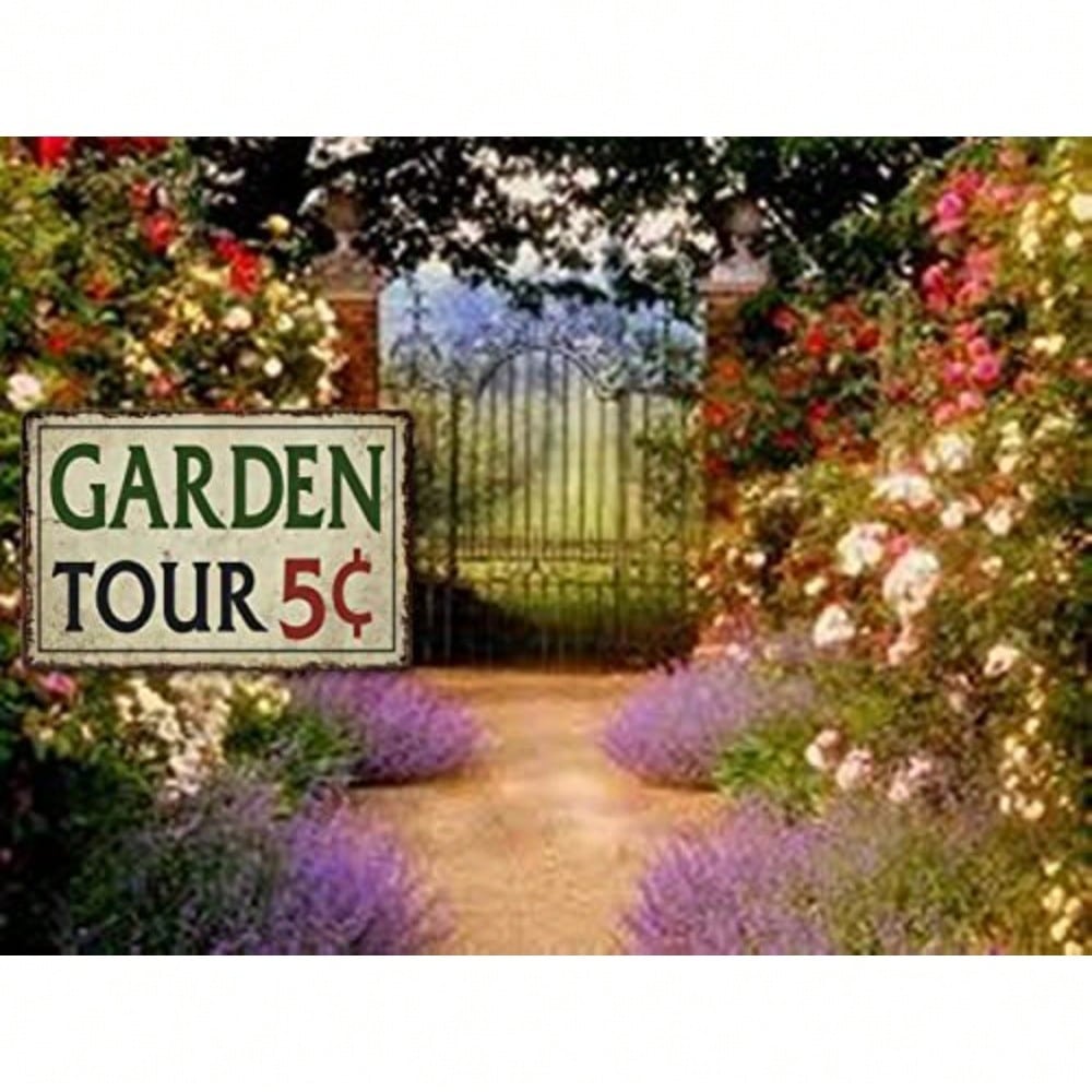 Vintage Retro Metal Tin Sign Outdoor Garden Patio Home Wall Decor