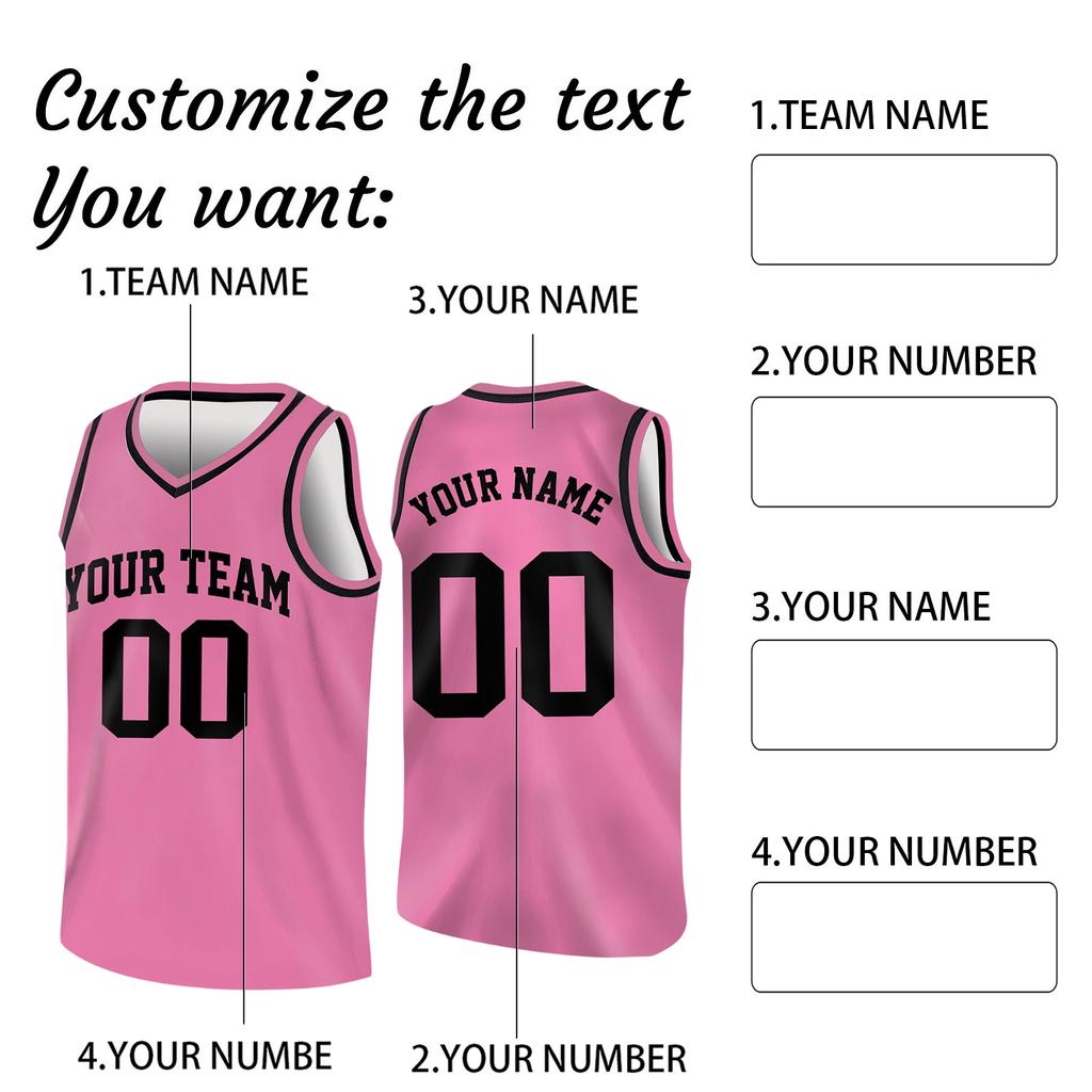 Custom Basketball Jerseys Personalized Printed Team Name & Number Sports Uniform For Men Women Youth