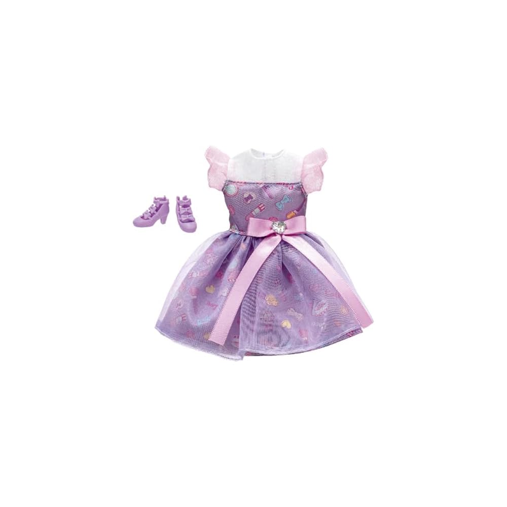 

Takara Tomy Licca-chan My First Dress LW-03 Cosmetic Purple Dress-Up Toy for Kids Ages 3 and Up