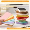 50/100Pcs Colored Blank Kraft Paper Cards Craft Cards Paper Business Message Cards Flash Card Blank For Learning Study Diy Memor