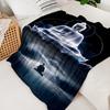 Yoga Buddha Meditation Cozy Art Blanket - Soft Warm Decorative Throw for Couch, Bed & Nap Time