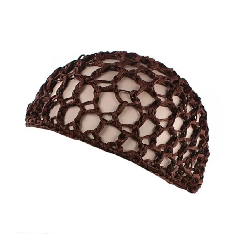 New Hair Accessories Crochet Styling Tool Mesh Hair Net Sleeping Cover Turbans Hair Care Cap Wigs Mesh Women's Sports Leisure