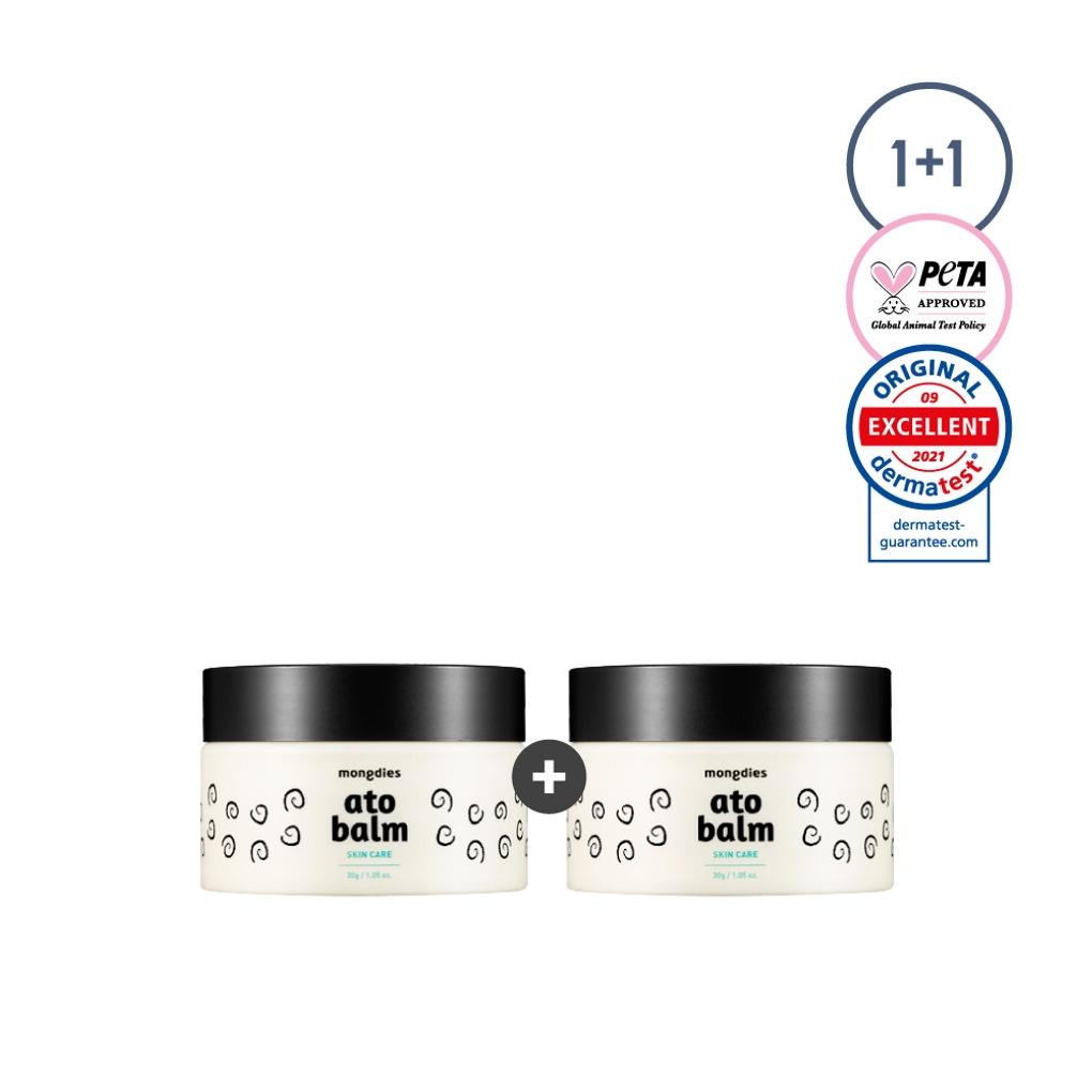 

[1+1] Mongdies Newborn Infant Baby Children Highly Moisturizing Ato Balm 30g+30g