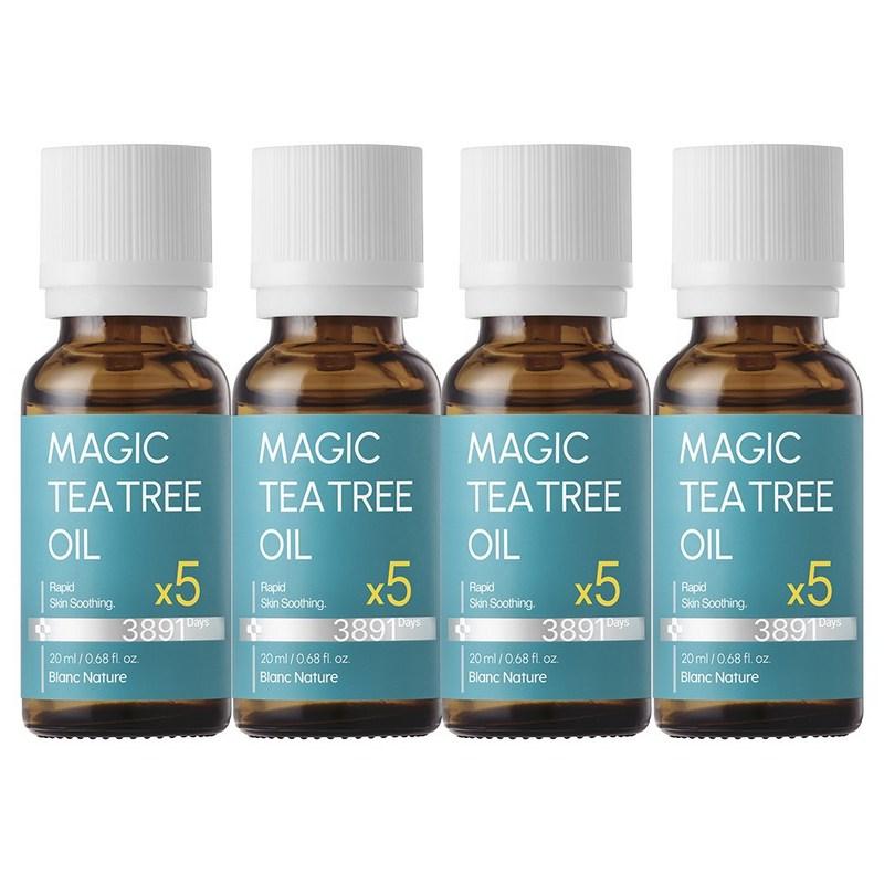 Blanc Nature Magic Tea Tree Oil, 20ml, 4 Pcs