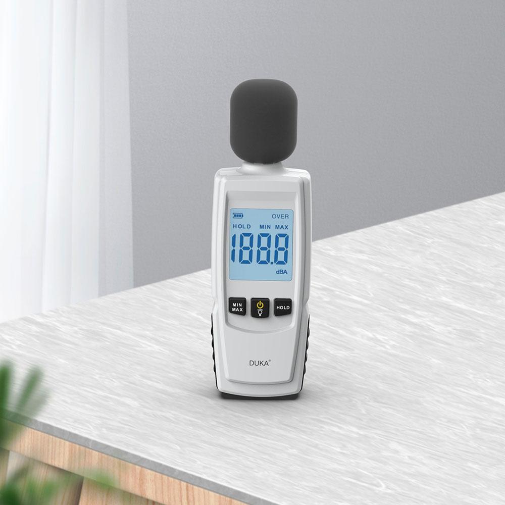 Decibel Meter Portable Digital Sound Level Reader Audio Noise Measure ...