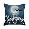 Halloween colorful pumpkin devil Digital printing short plush pillow covers for car sofa office cushion cover home goods