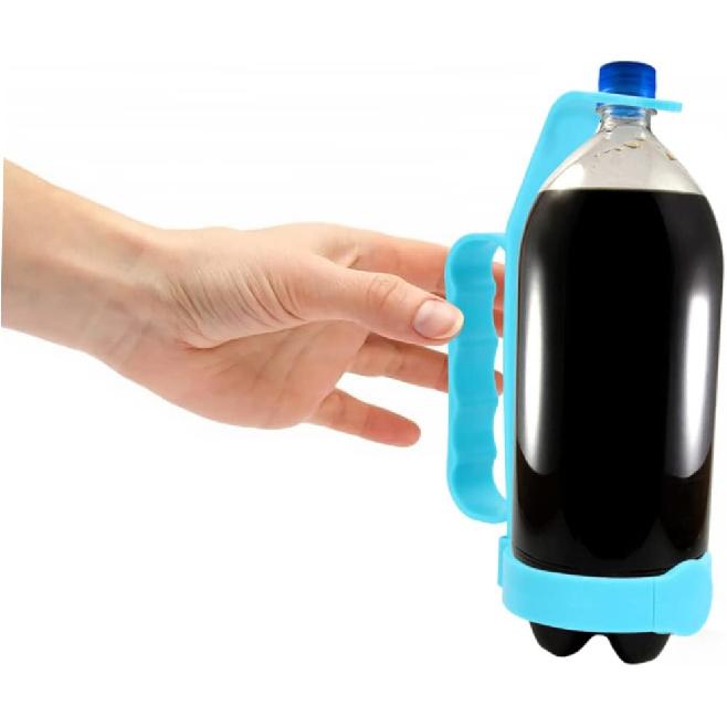 

Beverage Handle Soda Drink Bottle Grip Bar Cola Holding Plastic Pouring Handle