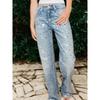 Za2024 Summer New Product Women's Clothes Mid Waist Sequin Decoration Casual Easiest for Match Wide Leg Denim Pants 6688216 400