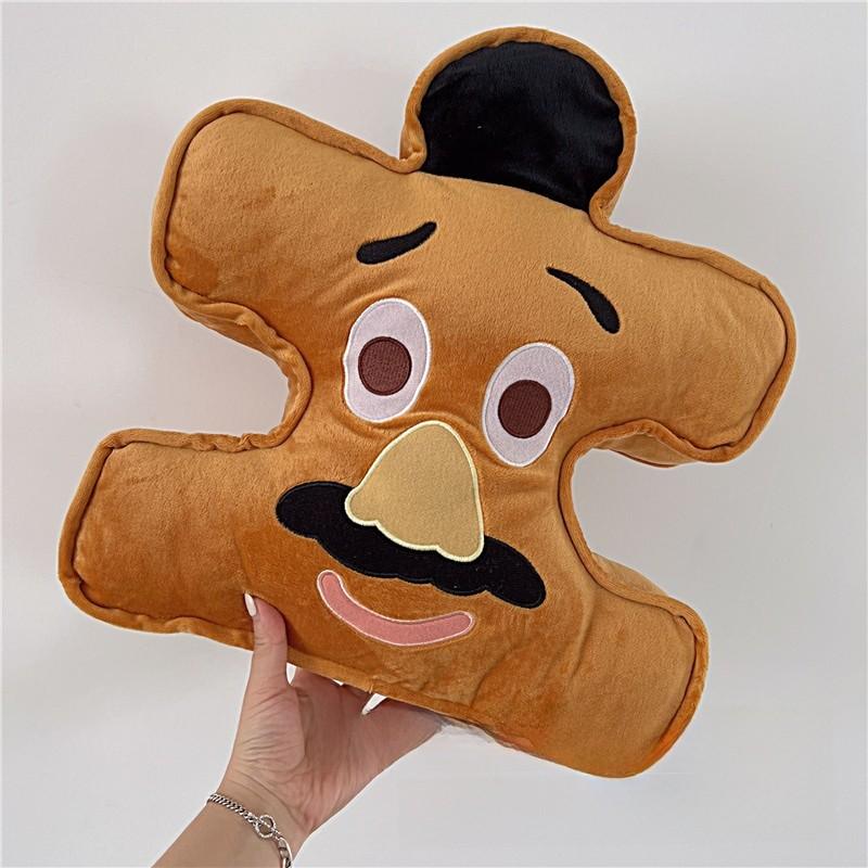 Toy Story Three Eyed Potato Plush With Embroidered Cover For Home Sofa Decor