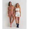 Gymshark Whitney Eyelash Knit Bandeau Canyon Red B4a4z Rblp