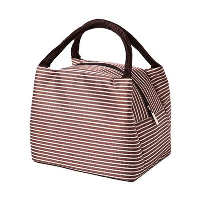 Insulated Lunch Bag for Men Women Oxford Cloth Aluminum Foil Waterproof Portable Bento Box