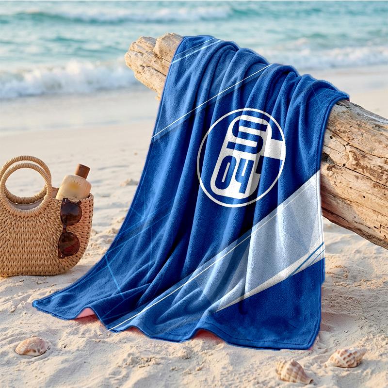 Asciugamano da Spiaggia Morbido Asciugatura Rapida Tema Schalke 04?Asciugamano Asciutto Per Vacanze Estive Al Mare Nuoto