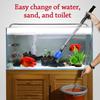 Strong Suction Electric Aquarium Cleaner Multi-Function 16/20W Automatic Fish Tank Cleaner Silent Sand Washer