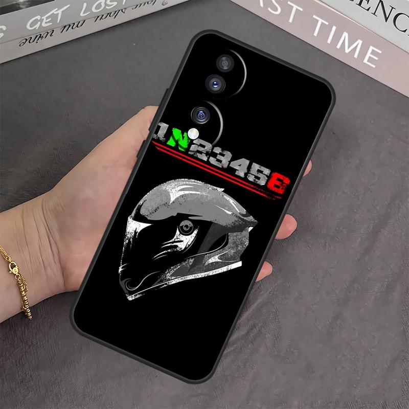 Motorcycle Gear Case For Honor X8a X9a X6a X7a X7 X8 X9 X9b X8b Honor 10 50 70 90 Lite Magic 5 6 Pro Cover