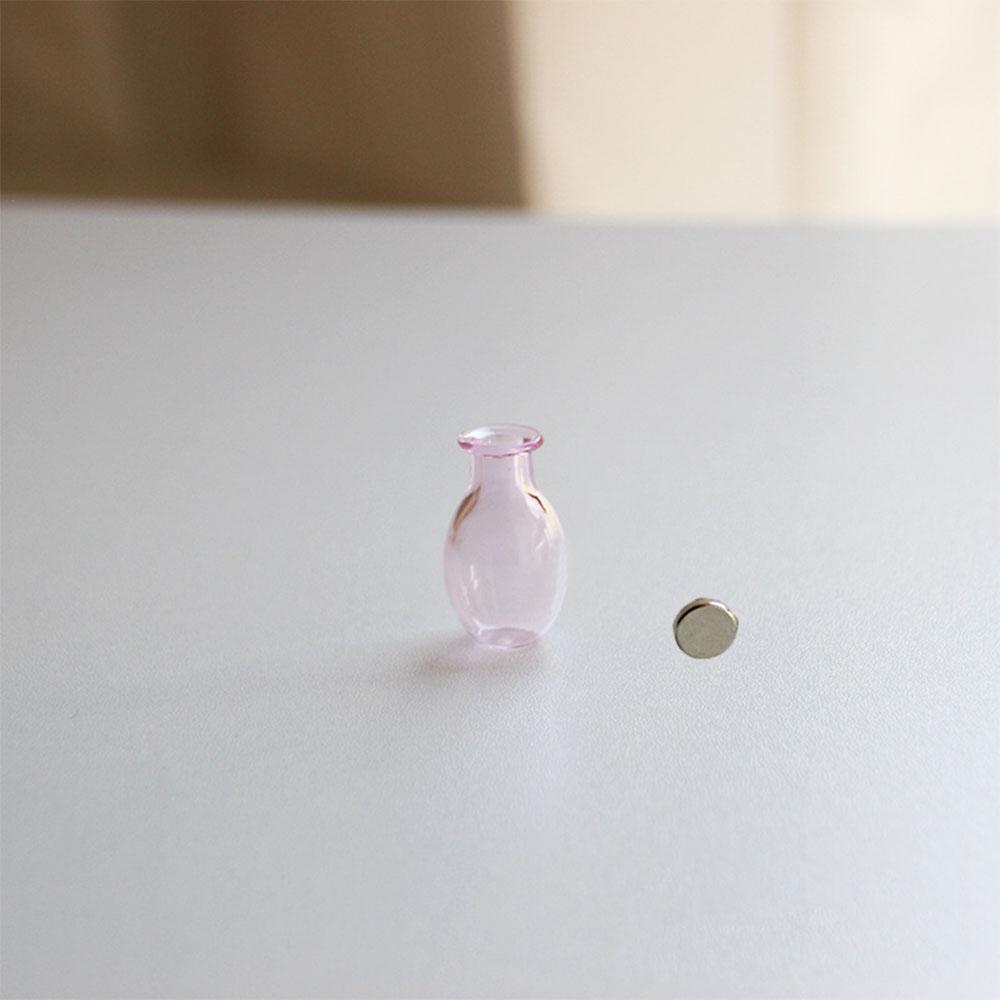 1Pc Cat Whiskers Mini Glass Vases Magnetic Tiny Vases Refrigerator Decor Small Plant Kitchen Office Cat Dog Whisker Holder Gift