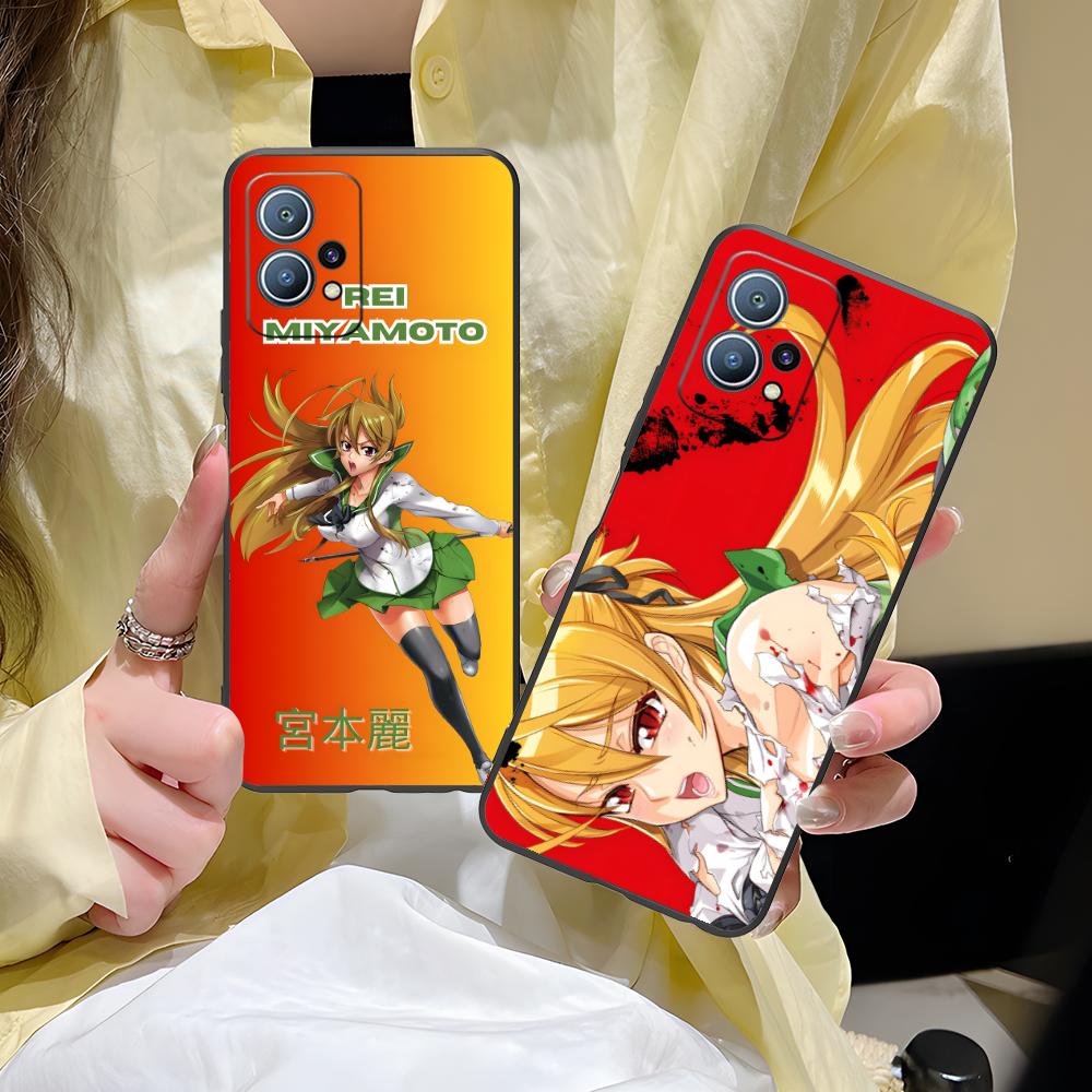 Highschool Rei Miyamoto Phone Case for Huawei P60 P50 P40 P30 P20 P10 P9 P8 Pro Lite Plus Colorful Printing Cover Luxury Pretty