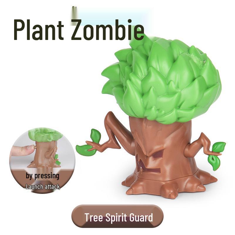 Plants vs. Zombies Toy Set: Machine Bug, Football Gun, Pea Pod, Carnivorous Plant Models