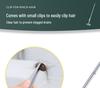 Multifunctional Long Handle Bathroom Tile and Floor Cleaning Brush with Squeegee