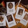 Gallery of Girls: Beautiful Day PET Stickers - Famous Painting Photo Frame Journal Material (40 Sheets)