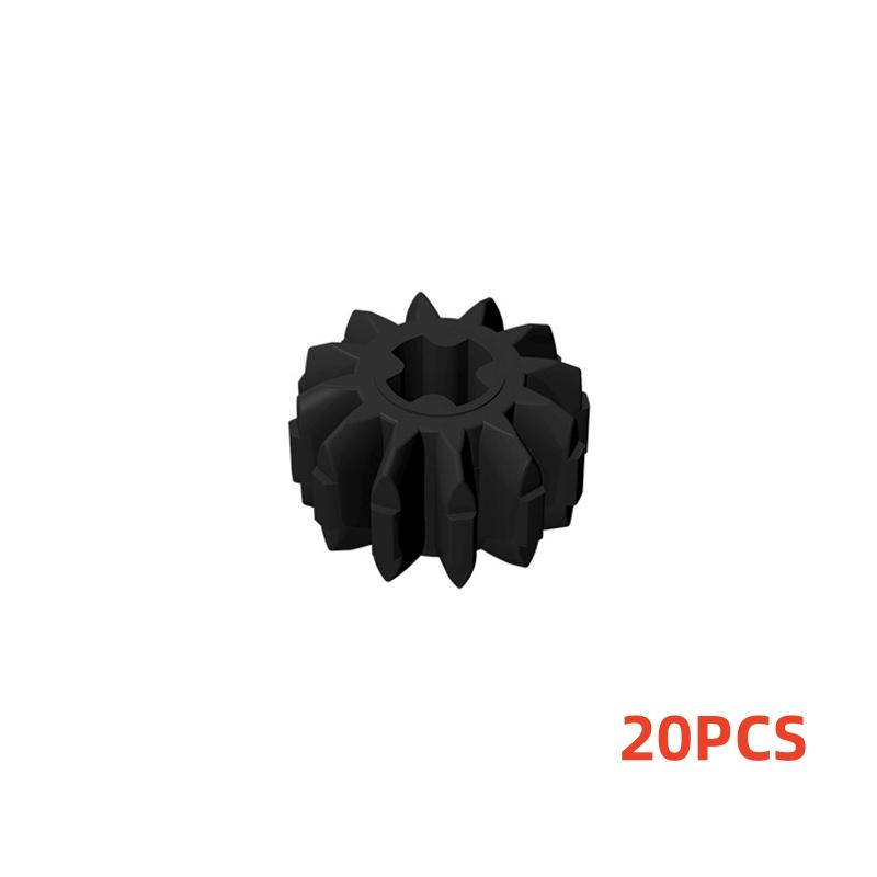 Serie MOC Gear Piattaforma Rotante con Ingranaggi High-tech Fai da Te a Particelle Piccole Ingranaggio Differenziale Cremagliera