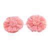 2pcs Fashion Tieback Clip-on Home Decor Tie Holder Rose Flower Window Curtain