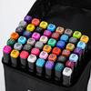Set de Rotuladores Artísticos Doble Punta Para Bocetar Pintura Marcadores Base Oleosa Para Dibujar Graffiti Manga Materiales de Arte Escolares