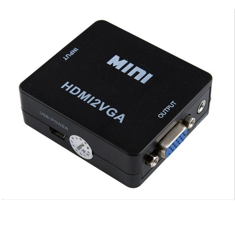 HDMI To VGA Converter with Audio - HDMI2VGA 1080P Cable