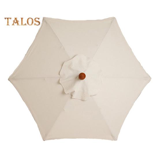 

200/300 см сменный навес для зонта, водонепроницаемый, для наружного сада, патио, заднего двора, рынка, сменный верх зонта, тканевый тент, чехол для зонта 2M бежевый