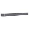 Raised Garden Bed Galvanized Steel 512 X 80 X 36 Cm Anthracite Gray