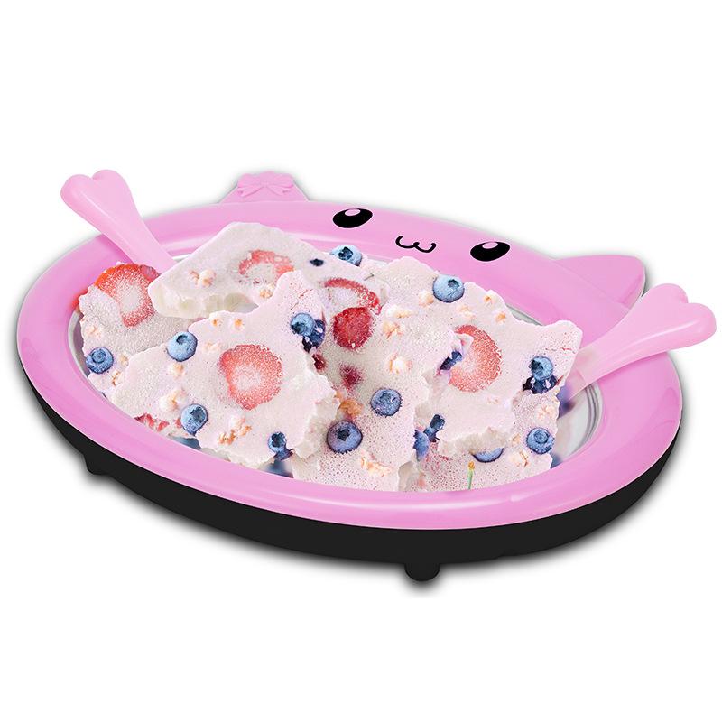 Homemade Ice Cream Roll Maker: No Plug Needed, Stainless Steel, Perfect for Kids and Adults