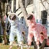 Haine calde din fleece plușat pentru câini Whippet Greyhound Italian Jachetă Guler înalt Pijamale din fleece Onesies pentru câini de talie medie mare Îmbrăcăminte