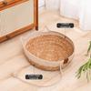 Wear-Resistant Cat Teaser Ball Anti-slip Cat Scratching Baskets Woven Cat Nest  Paws Care