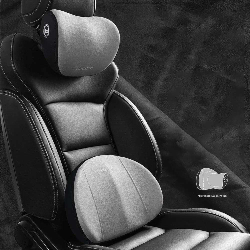 NEW Top Quality Car Headrest Neck Support Seat For Maybach Design S Class Soft Universal Adjustable Car Neck Pillow Waist Pillow
