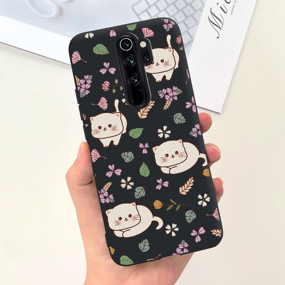 Neu Für Xiaomi Redmi Note 8 Pro 6,53" Hülle Niedliche Cartoon Weiche Silikon Rückseite Für Redmi Note 8Pro 8 pro Handy Schutzhülle