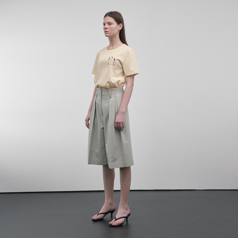Hiloin One-Neck T-Shirt (Dance Dance Like Joe) - Yellow