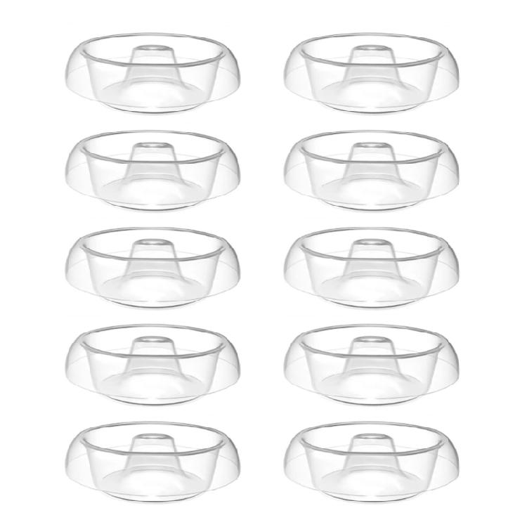 Klare Aufbewahrungsschalen für Perlen Quick Trays Spin Perlenzubehör Schnellwechsel-Perlenschalen Schnellwechsel-Schale zum Basteln