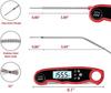 Digitales BBQ-Thermometer, faltbar, BBQ-Thermometer, Sonde, elektronisches Lebensmittelthermometer