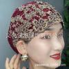 Versatile Women's Breathable Embroidered Sun Protection Beaded Hat