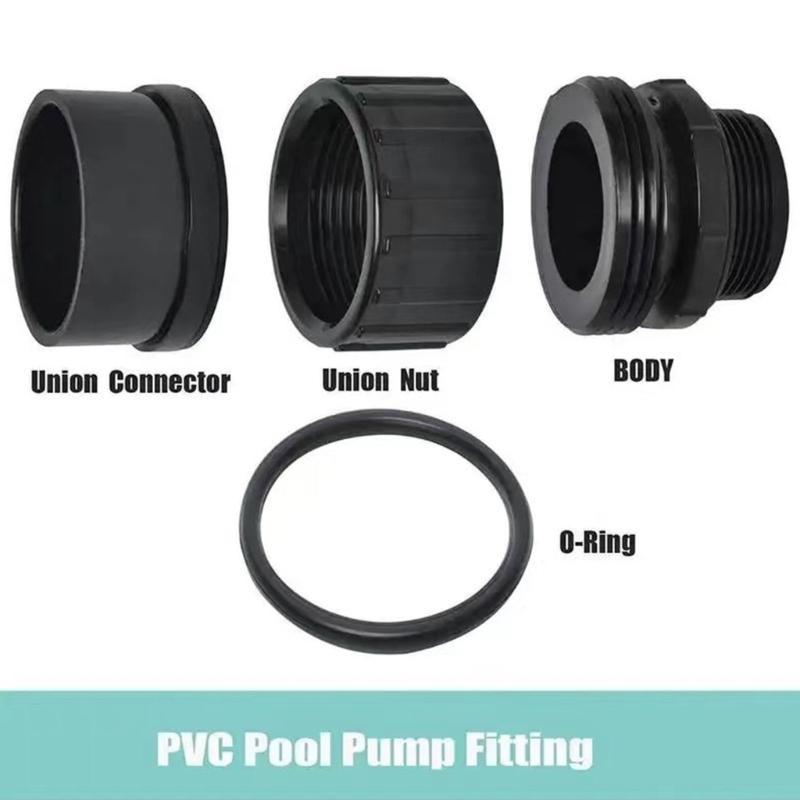 Remplacement Universel de Connecteur de Tuyau de Pompe 1,5 pouce à 2 pouces Connecteur de Système de Piscine Pour Pompes de Piscine Durable