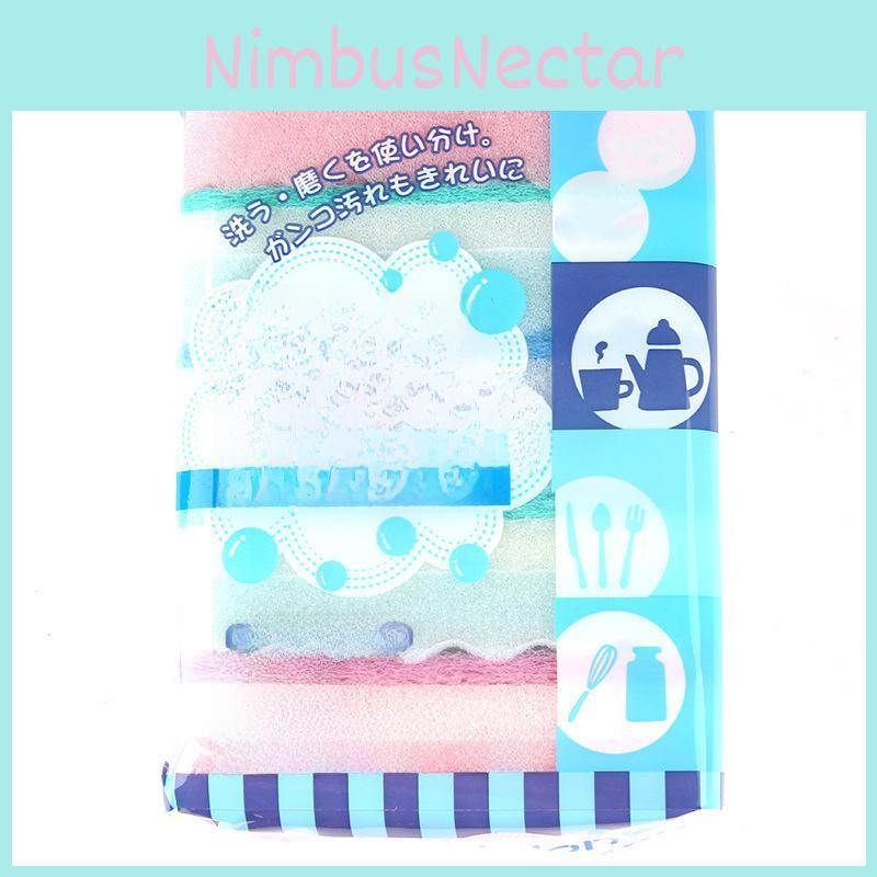 Multi Sponge Purpose Cleaning Pads For Home Kitchen And Dishware Care