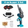 New 6inches Cordless Straw Saw Pruning ChainSaw Garden Tree Logging Trimming Power Tools Compatible 18V Battery