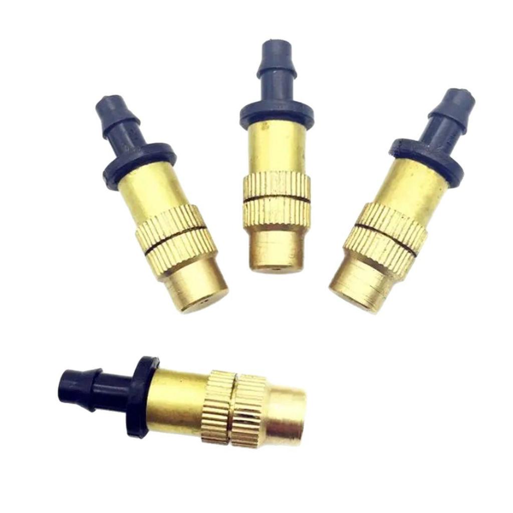 Adjustable Copper Atomizing Nozzle for Garden Watering and Cooling
