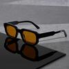 The Lightweight and Durable Design of The Unisex Simple Box Glasses Is Suitable for Daily Fashion Accessories